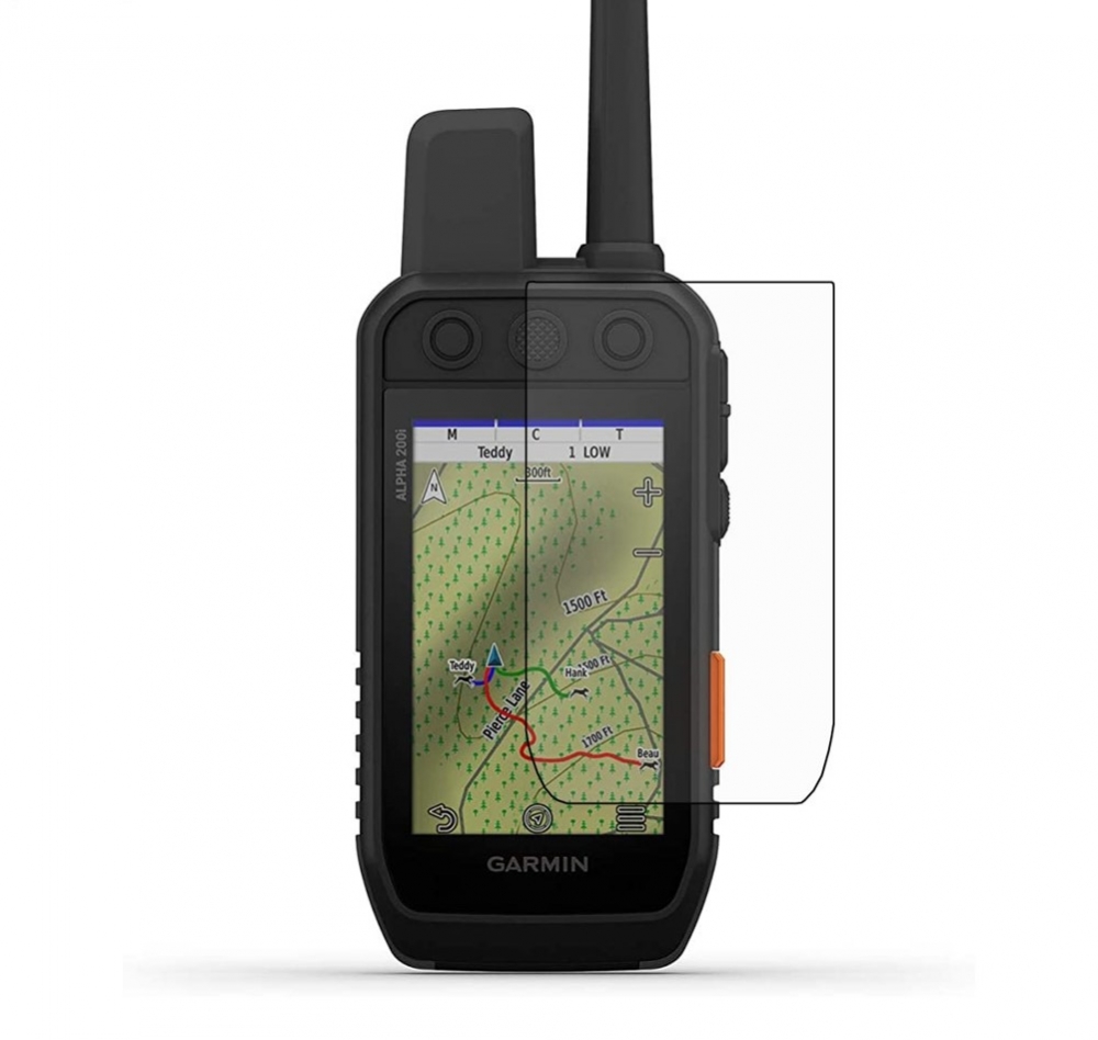 Gi din Garmin Alpha 200/300 GPS-hundepeiler den beste beskyttelsen med vår slitesterke skjermbeskytter. Skjermbeskytteren gir en lag av beskyttelse mot riper, smuss, og andre skader som kan oppstå i løpet av jakten.